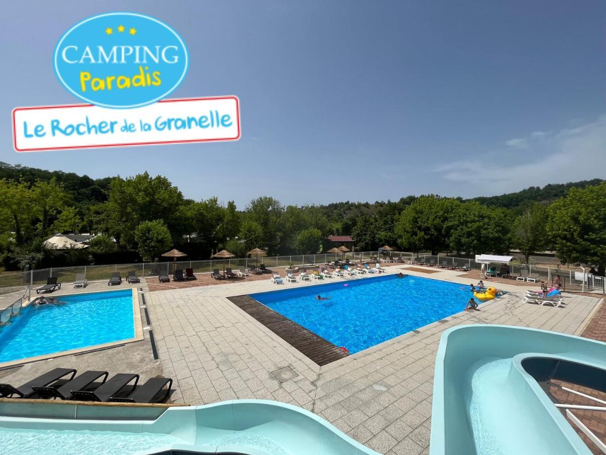 לה בוג Camping Paradis Le Rocher De La Granelle מראה חיצוני תמונה